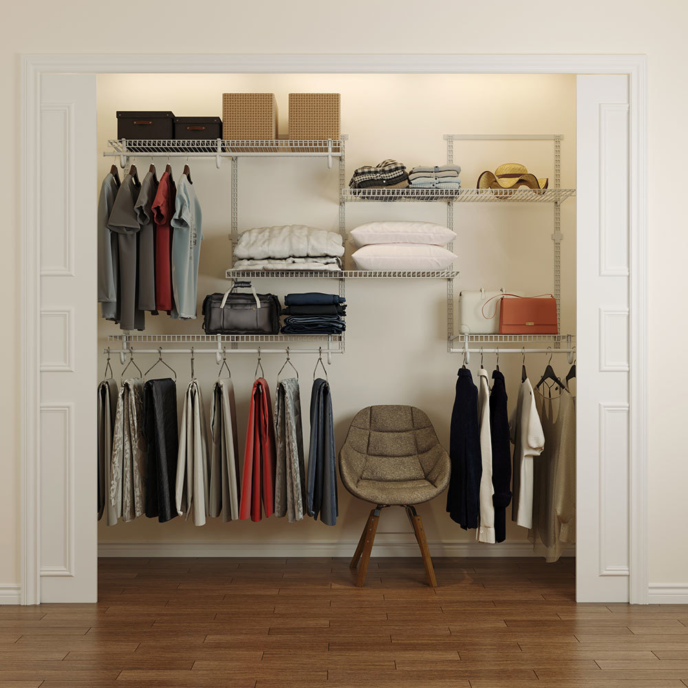 Homeg 5004 Smart Closet Organiser System 47 Pcs Storage Cabinet Wardrobe Shelf 613739670095 Ebay