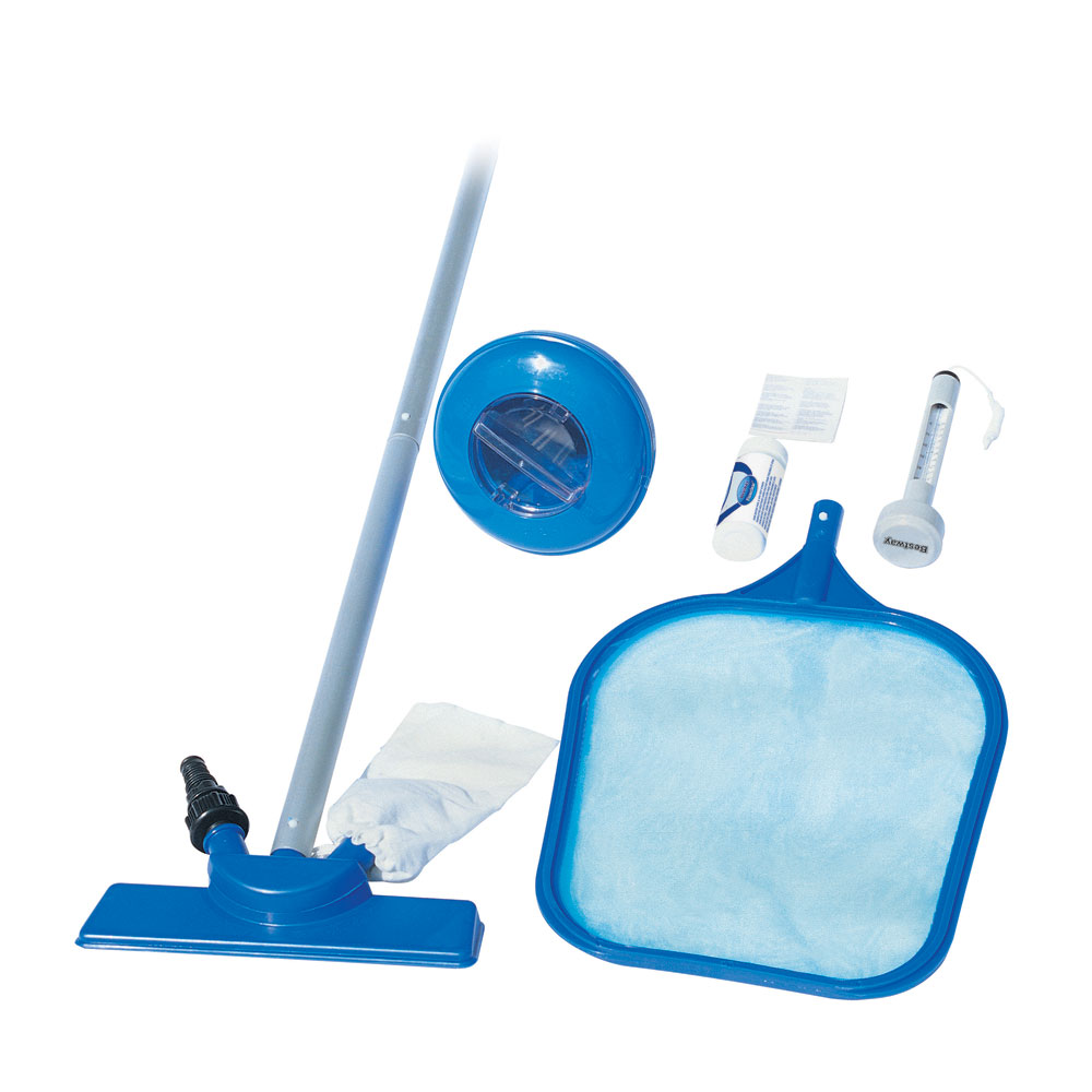 Bestway Swimming Pool Cleaner Set Vacuum Maintenance Kit/Floater